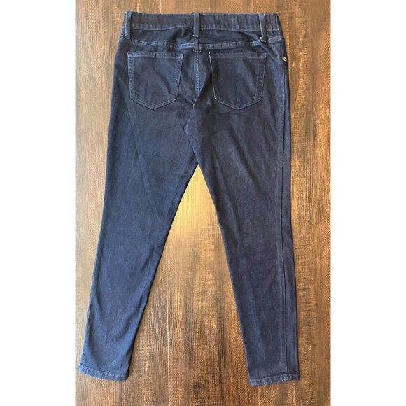 Isabel Maternity Jeggings Dark Wash Size 6R/28 Stretch Denim Side Panel Comfort - Picture 2 of 3